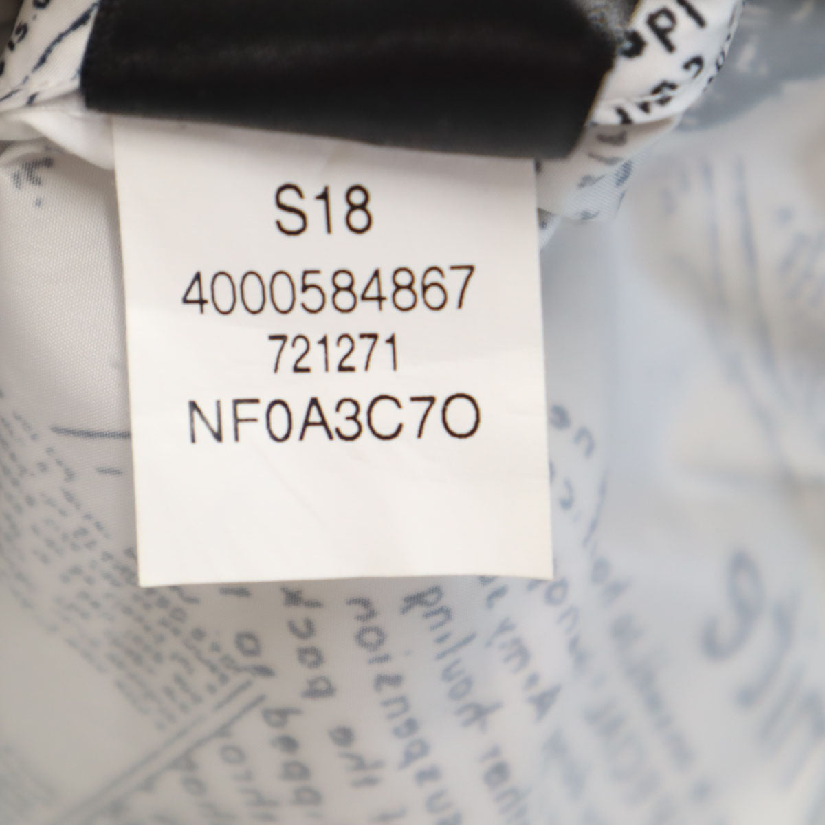 THE NORTH FACE ノースフェイス ニュースペーパー柄 ウインドブレーカー M ホワイト NF0A3C7O アウトドア ジャケット レディース