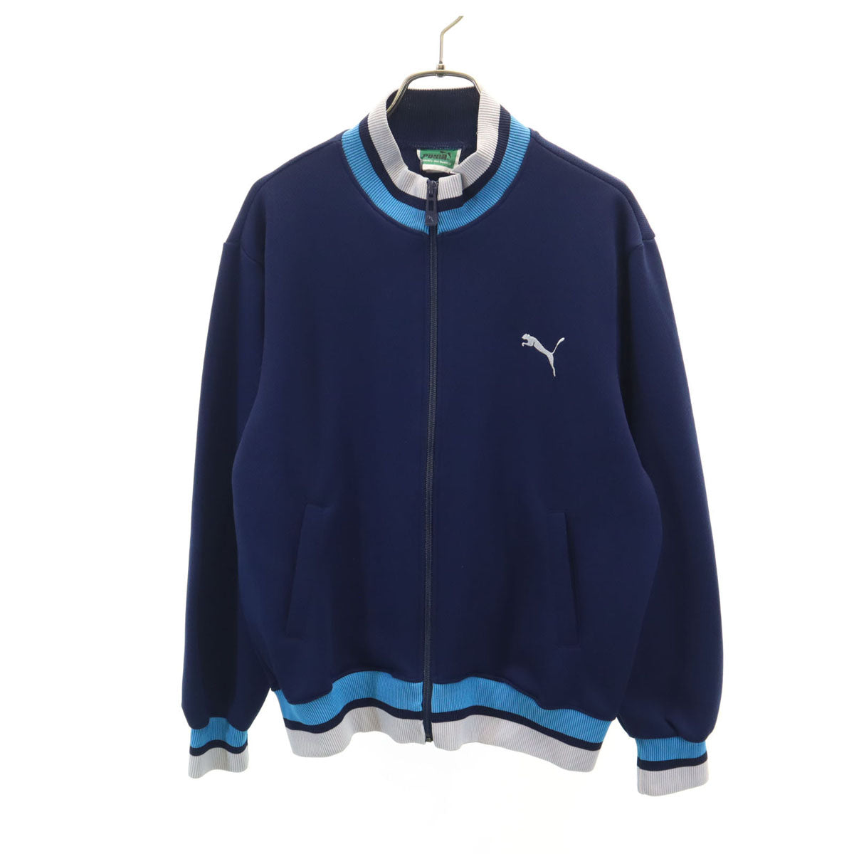 PUMA プーマ 90s 日本製 オールド トラックジャケット ネイビー メンズ