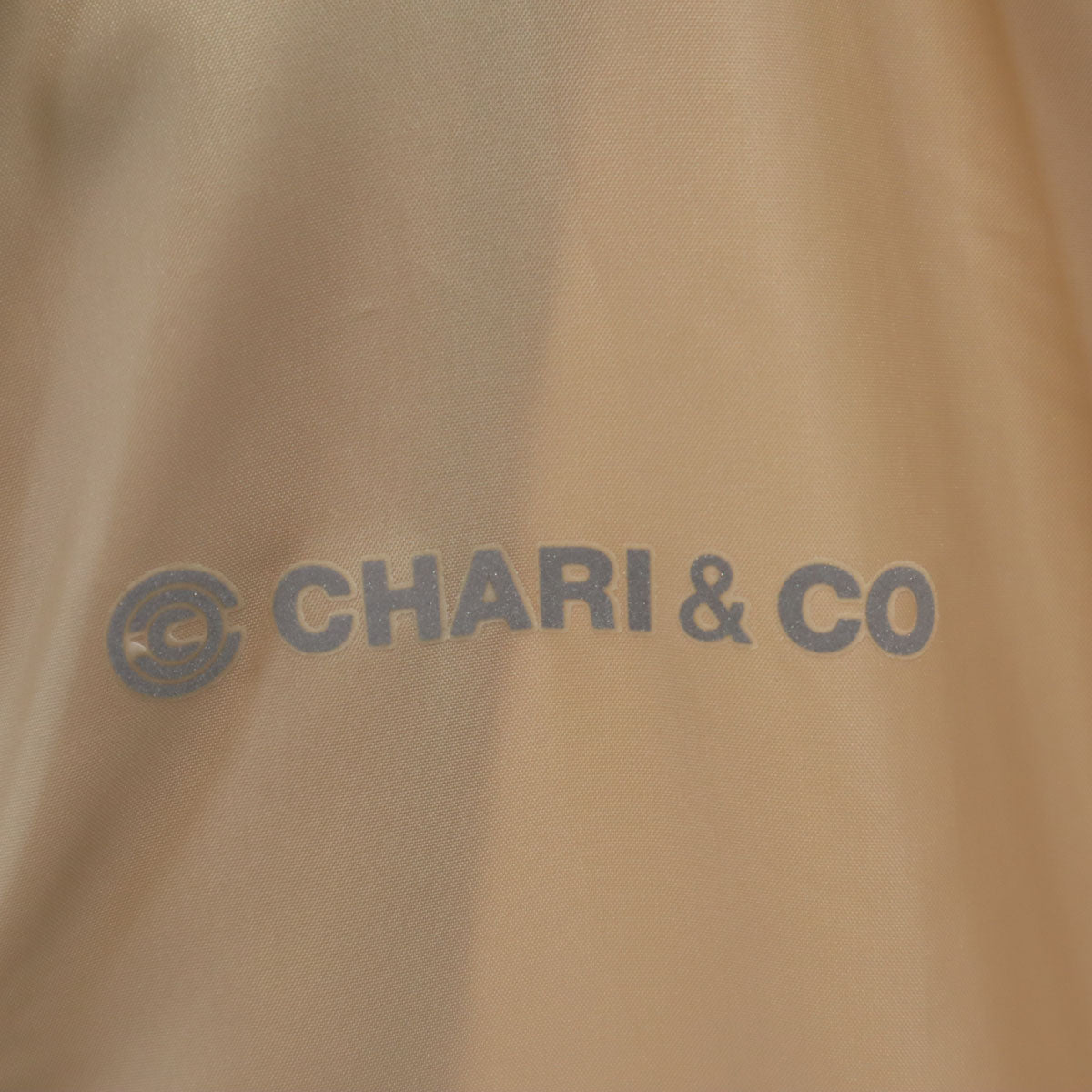 CHARI&CO. チャリアンドコー ウインドブレーカー S ベージュ ジャケット メンズ