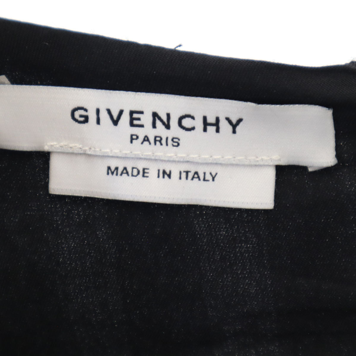 GIVENCHY ジバンシィ イタリア製 長袖 ワンピース 38 ブラック レディース