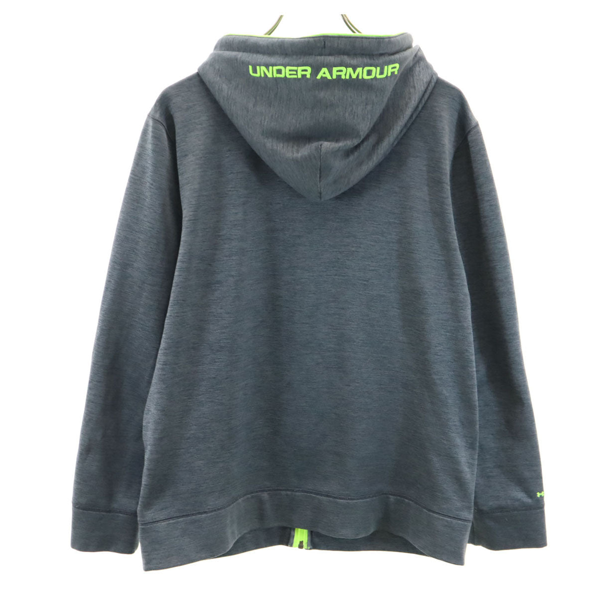 UNDER ARMOUR アンダーアーマー 長袖 ジップパーカー M チャコールグレー メンズ