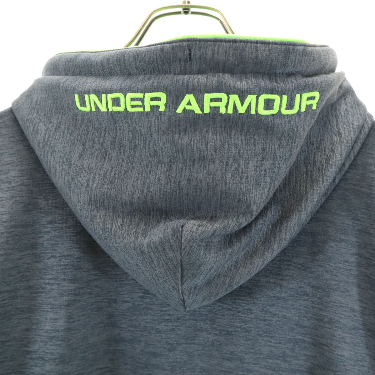 UNDER ARMOUR アンダーアーマー 長袖 ジップパーカー M チャコールグレー メンズ