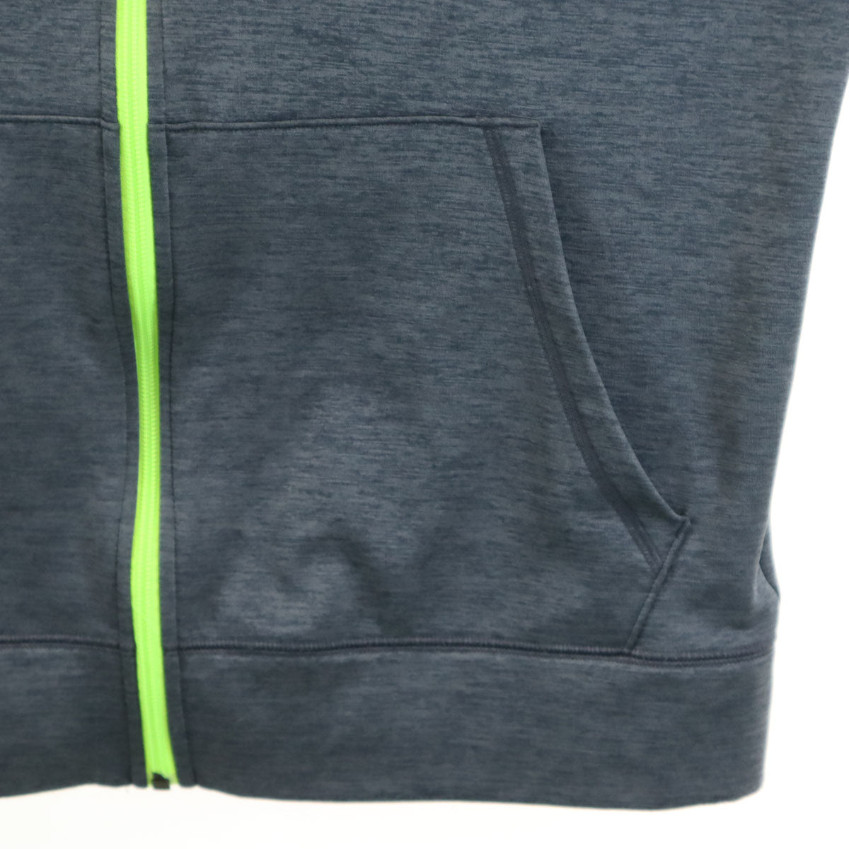 UNDER ARMOUR アンダーアーマー 長袖 ジップパーカー M チャコールグレー メンズ