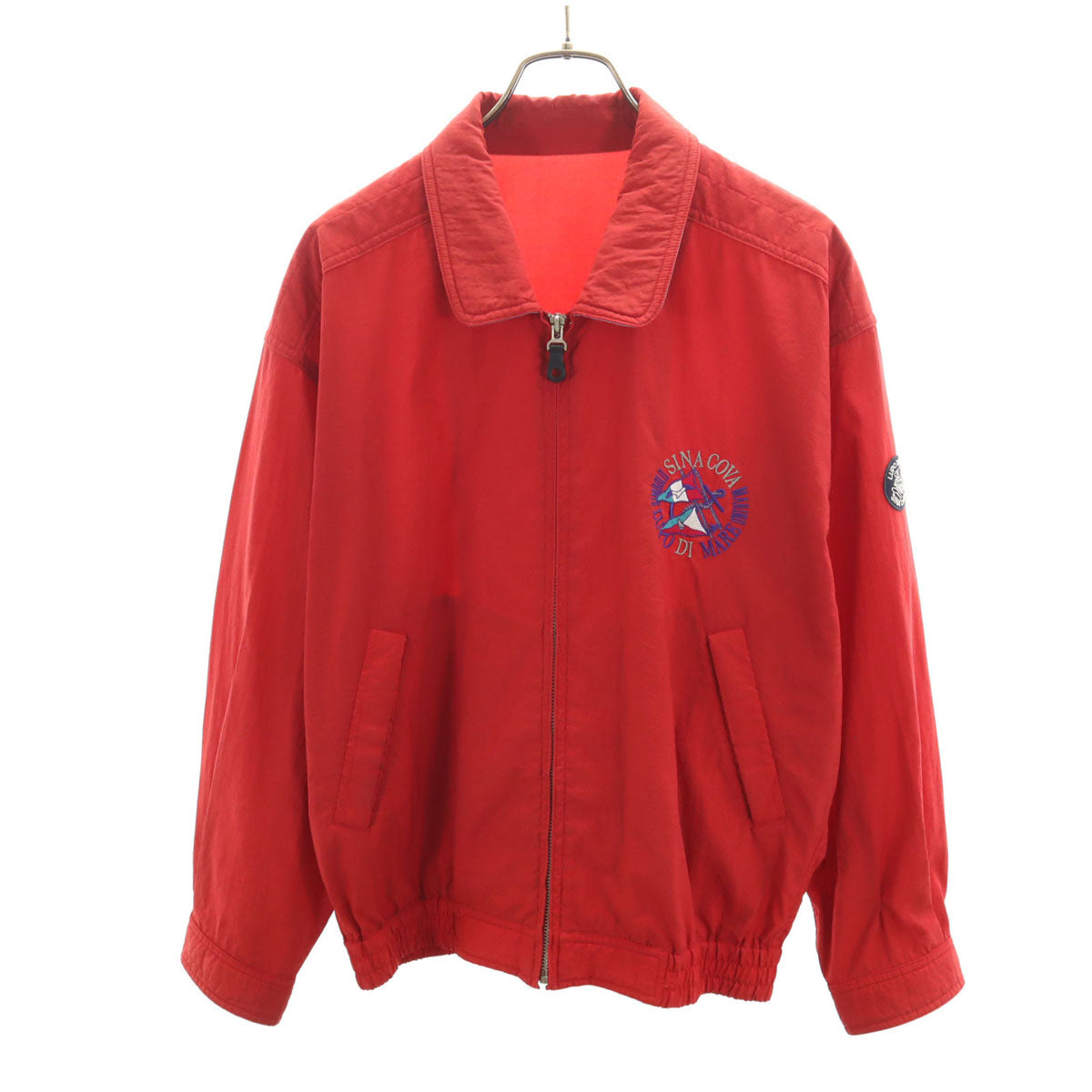 SINA COVA シナコバ 日本製 ナイロンジャケット L レッド メンズ