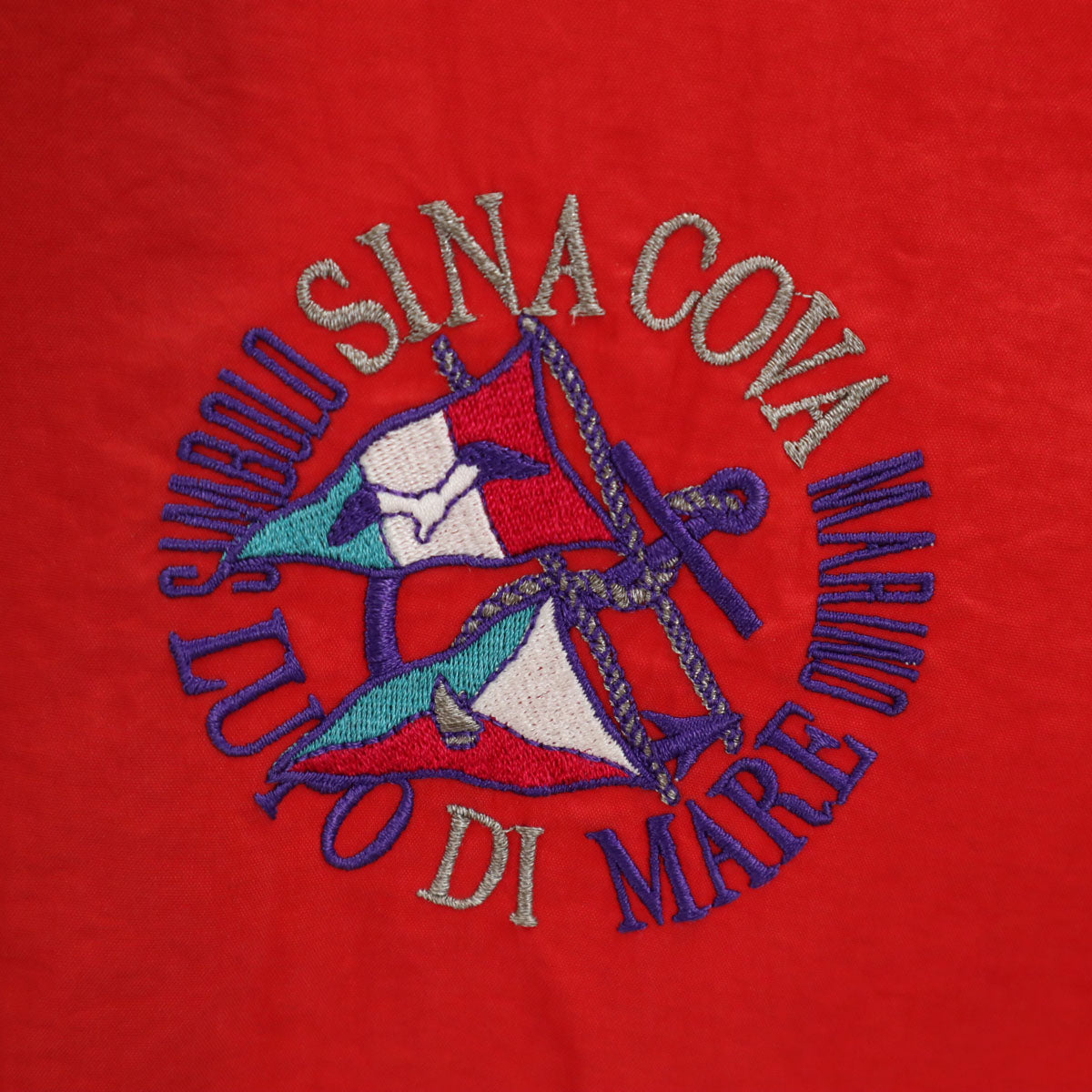 SINA COVA シナコバ 日本製 ナイロンジャケット L レッド メンズ