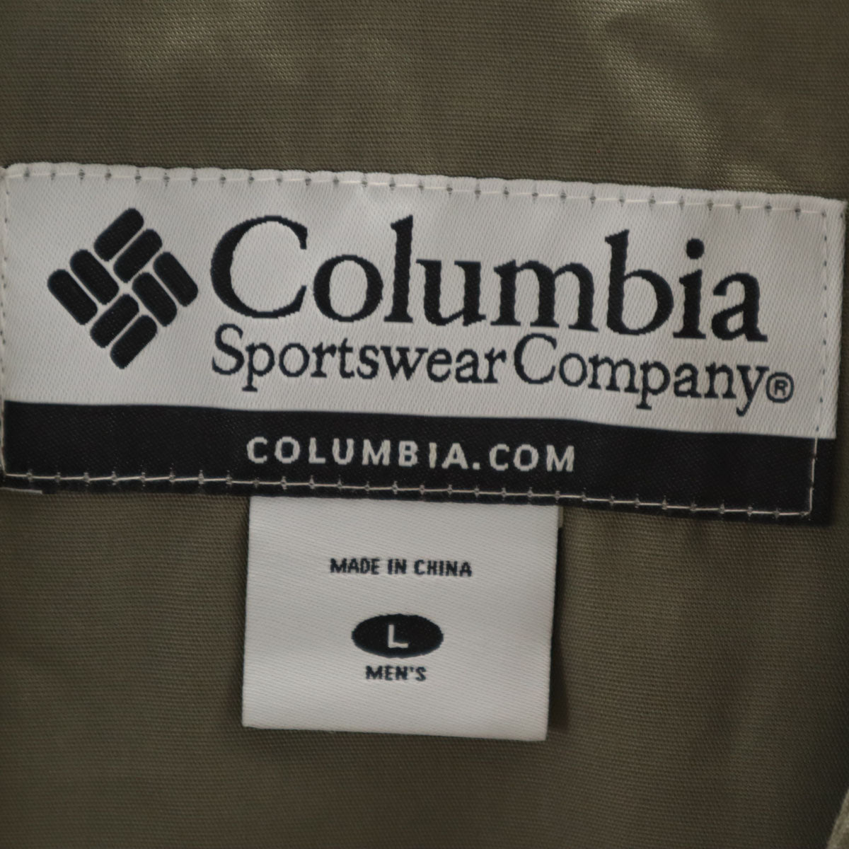 Columbia コロンビア フィッシング ベスト L カーキ アウトドア メンズ