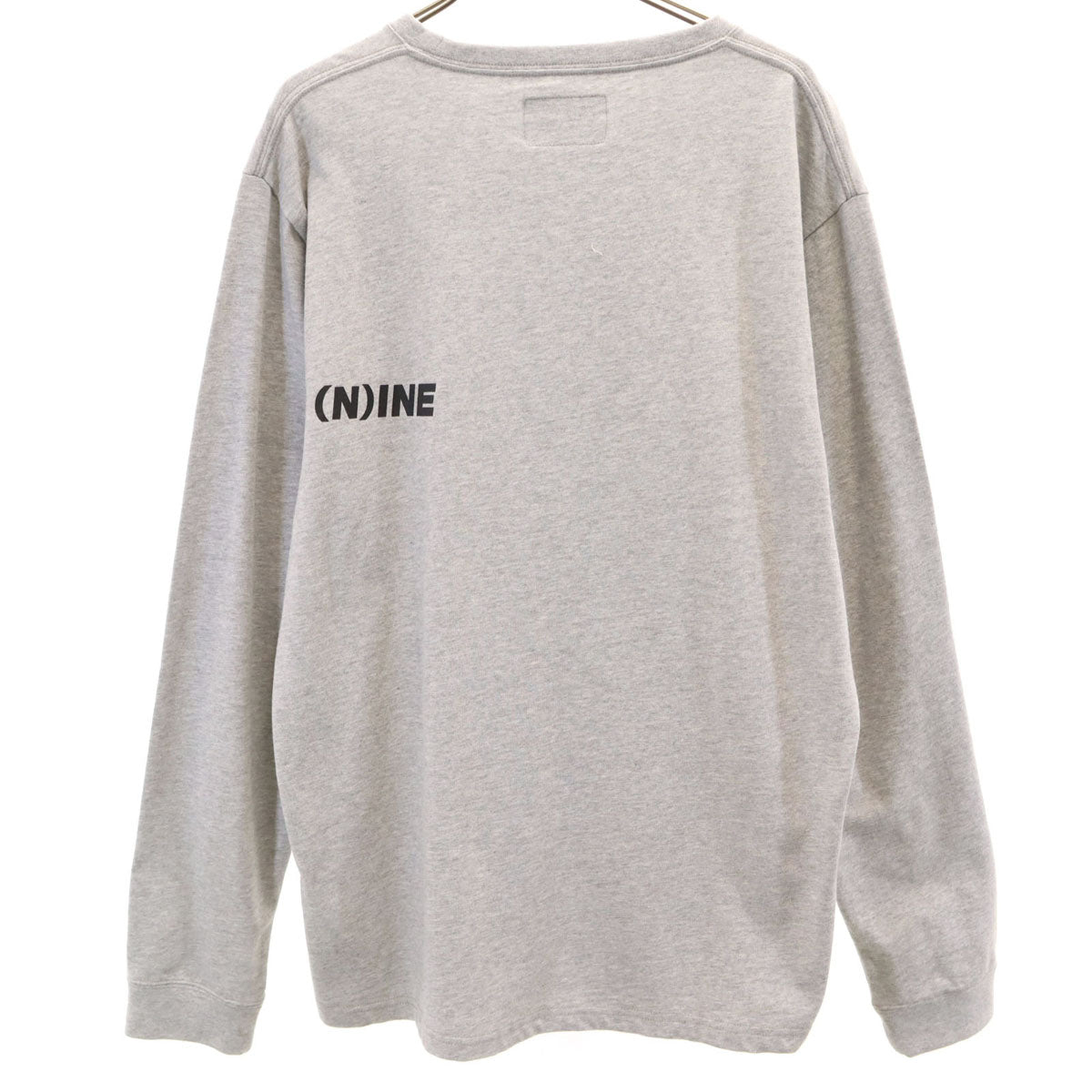 NUMBER (N)INE DENIM ナンバーナイン デニム 長袖 Tシャツ XL グレー ロンT メンズ