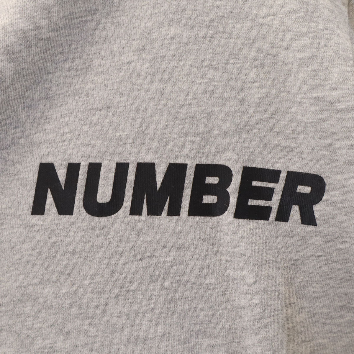 NUMBER (N)INE DENIM ナンバーナイン デニム 長袖 Tシャツ XL グレー ロンT メンズ