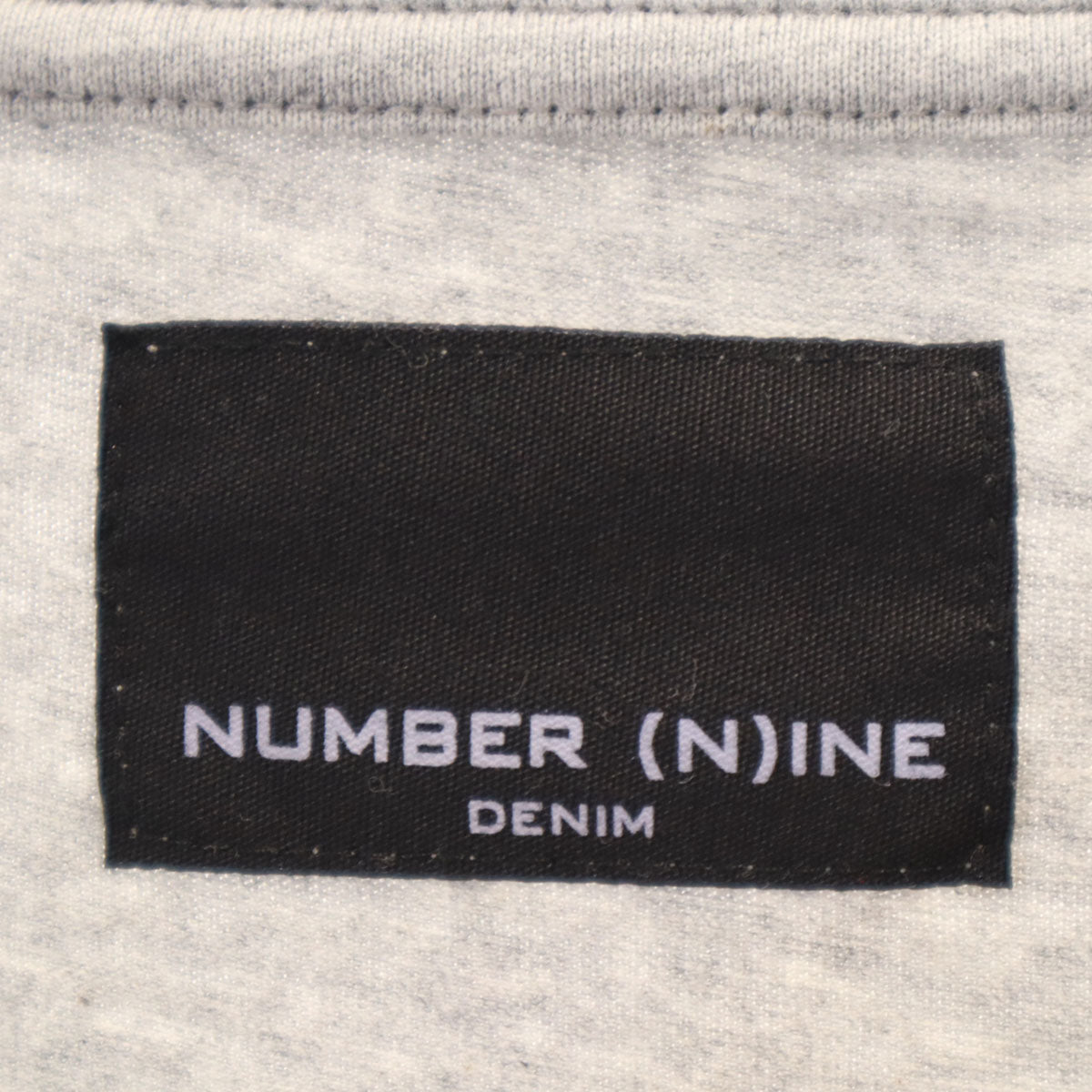 NUMBER (N)INE DENIM ナンバーナイン デニム 長袖 Tシャツ XL グレー ロンT メンズ