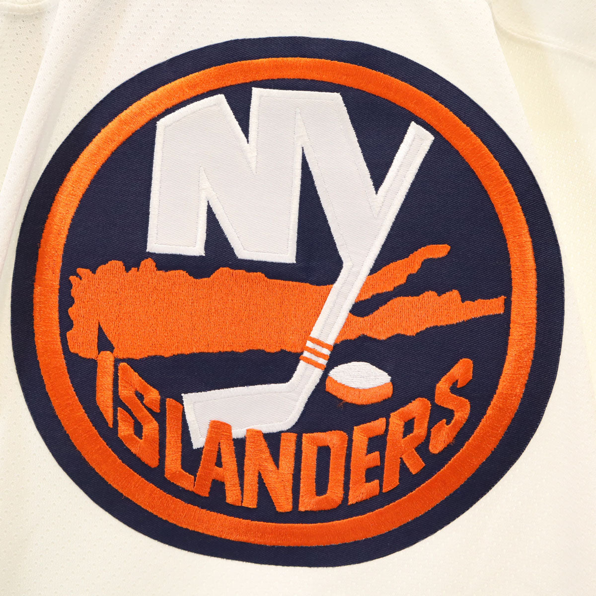 CCM シーシーエム 90s カナダ製 オールド NHL NEW YORK ISLANDERS 長袖 ゲーム シャツ XXL ホワイト ホッケー メンズ
