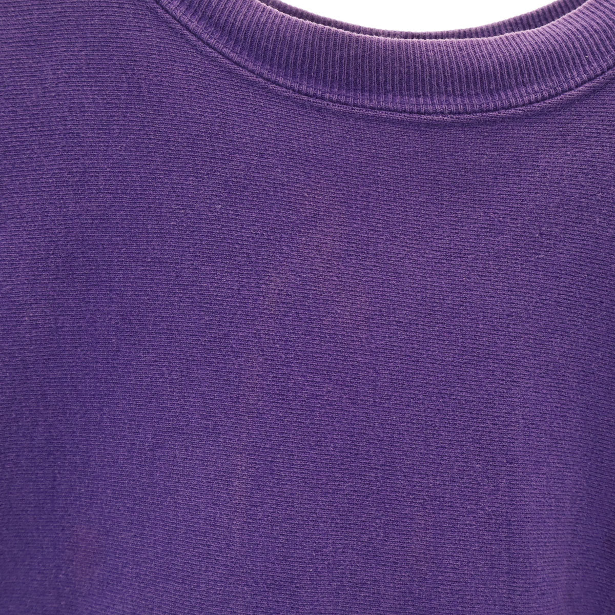 Champion チャンピオン 90s USA製 刺繍タグ オールド カットオフ ノースリーブ リバースウィーブ スウェット XL パープル メンズ