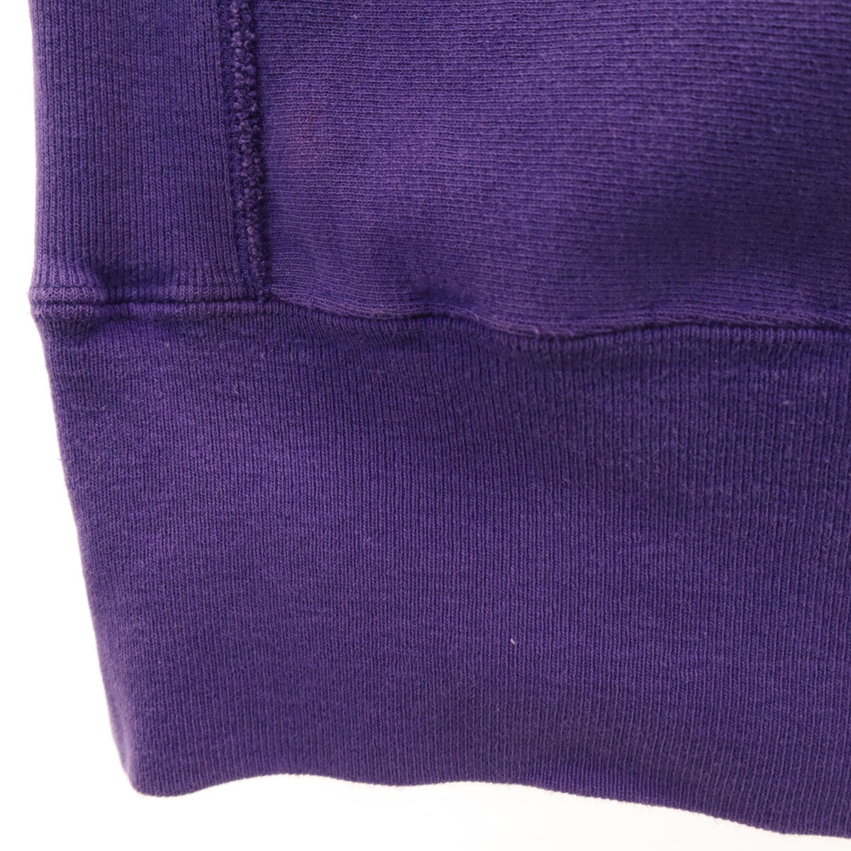 Champion チャンピオン 90s USA製 刺繍タグ オールド カットオフ ノースリーブ リバースウィーブ スウェット XL パープル メンズ