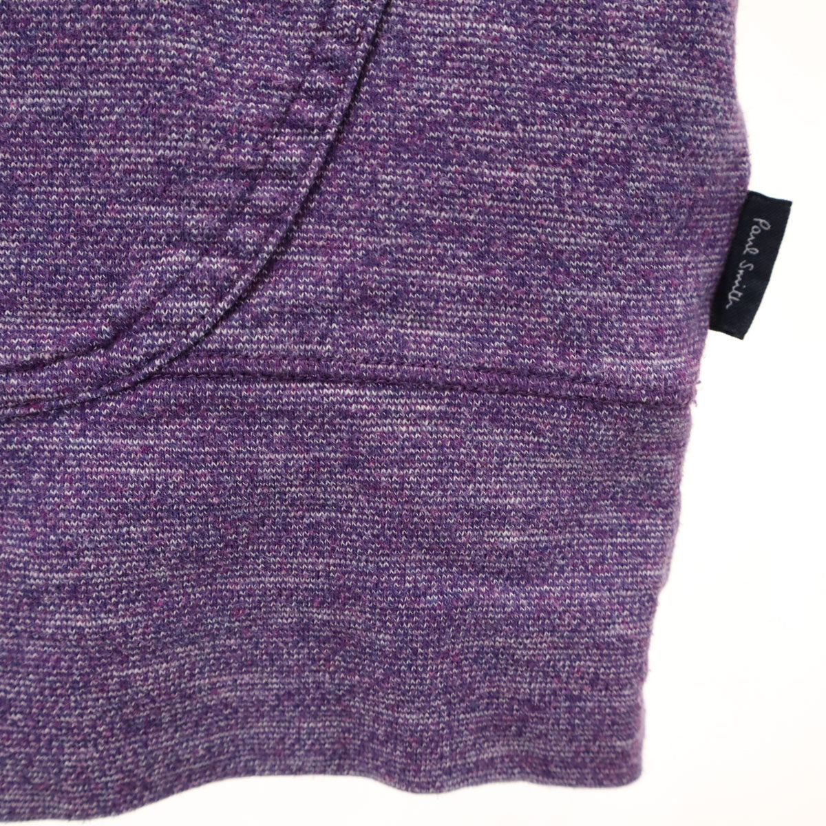 Paul Smith JEANS ポールスミスジーンズ 長袖 ハーフジップ パーカー L パープル メンズ