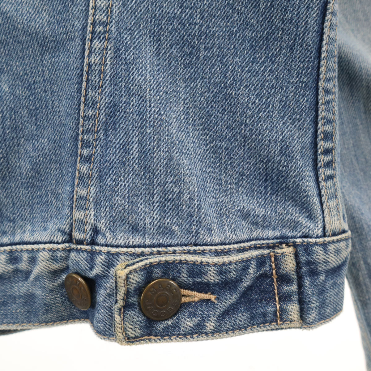MARC JACOBS マークジェイコブス デニムジャケット 4 ウォッシュブルー ジージャン トラッカー レディース
