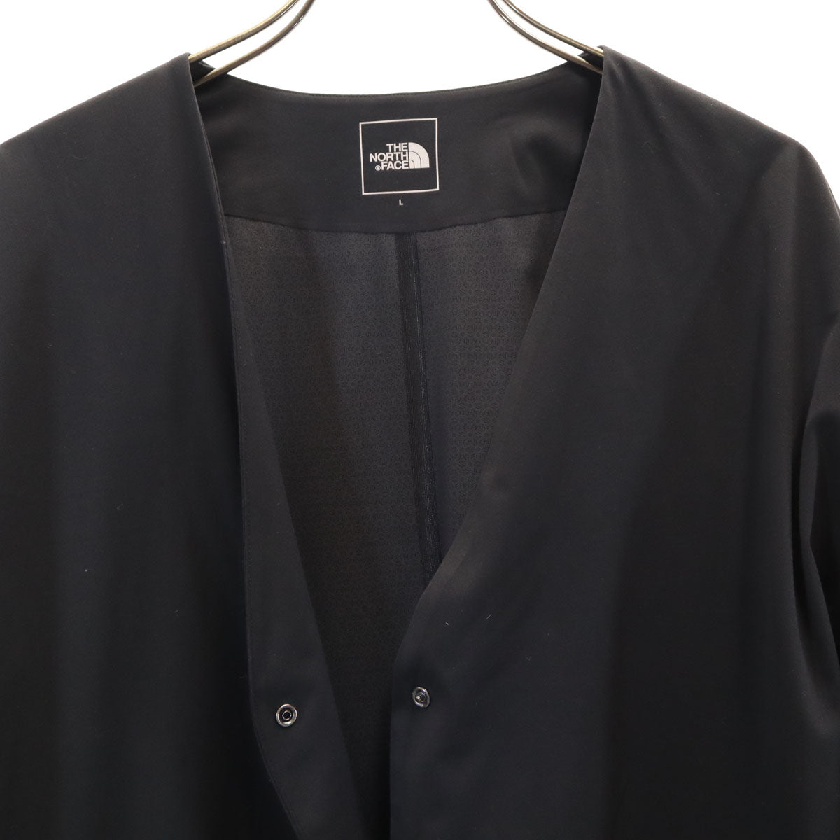 THE NORTH FACE ノースフェイス 長袖 テック ラウンジ カーディガン L チャコールブラック NTW12262 アウトドア レディース