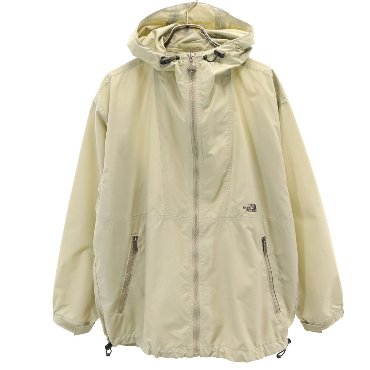 THE NORTH FACE ノースフェイス オールド コンパクト ジャケット S グレージュ NP-2311 アウトドア 収納袋付き メンズ