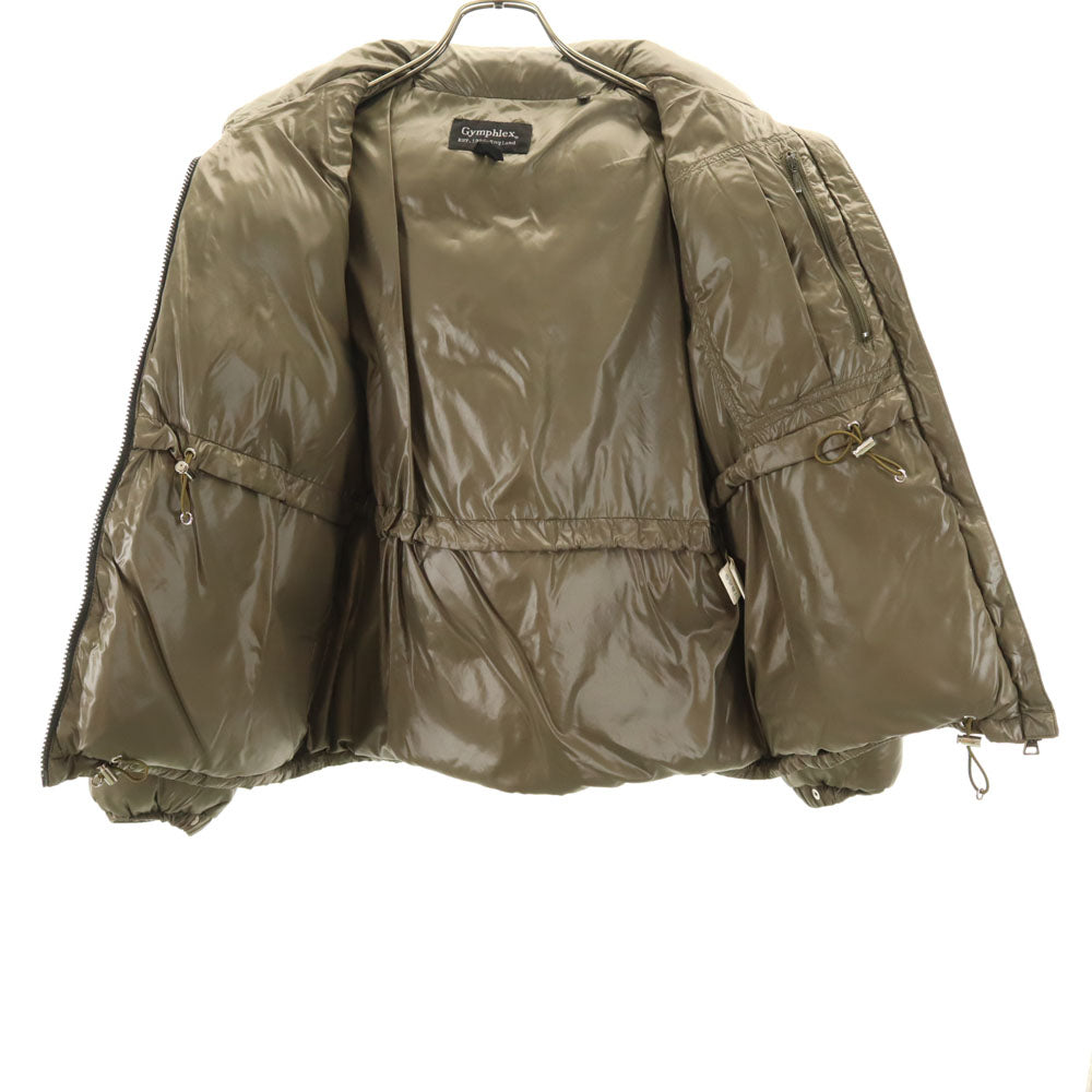 GYMPHLEX ジムフレックス ダウンジャケット 12 カーキ レディース