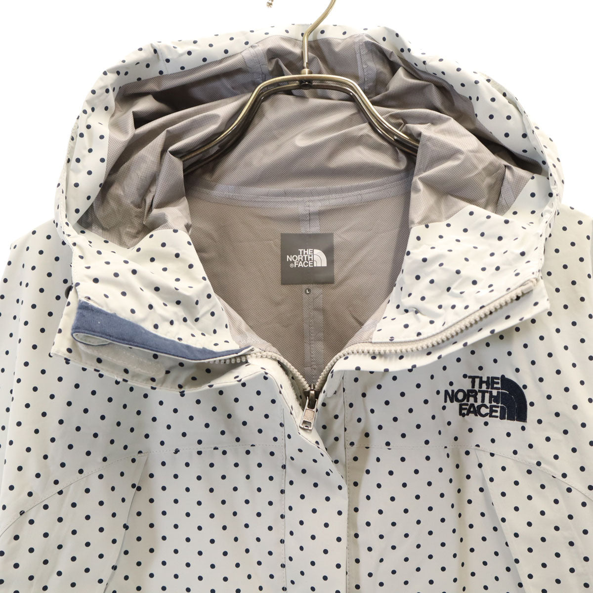 THE NORTH FACE ノースフェイス ノベルティ ドットショット ジャケット L ライトグレー NPW10100 アウトドア レディース