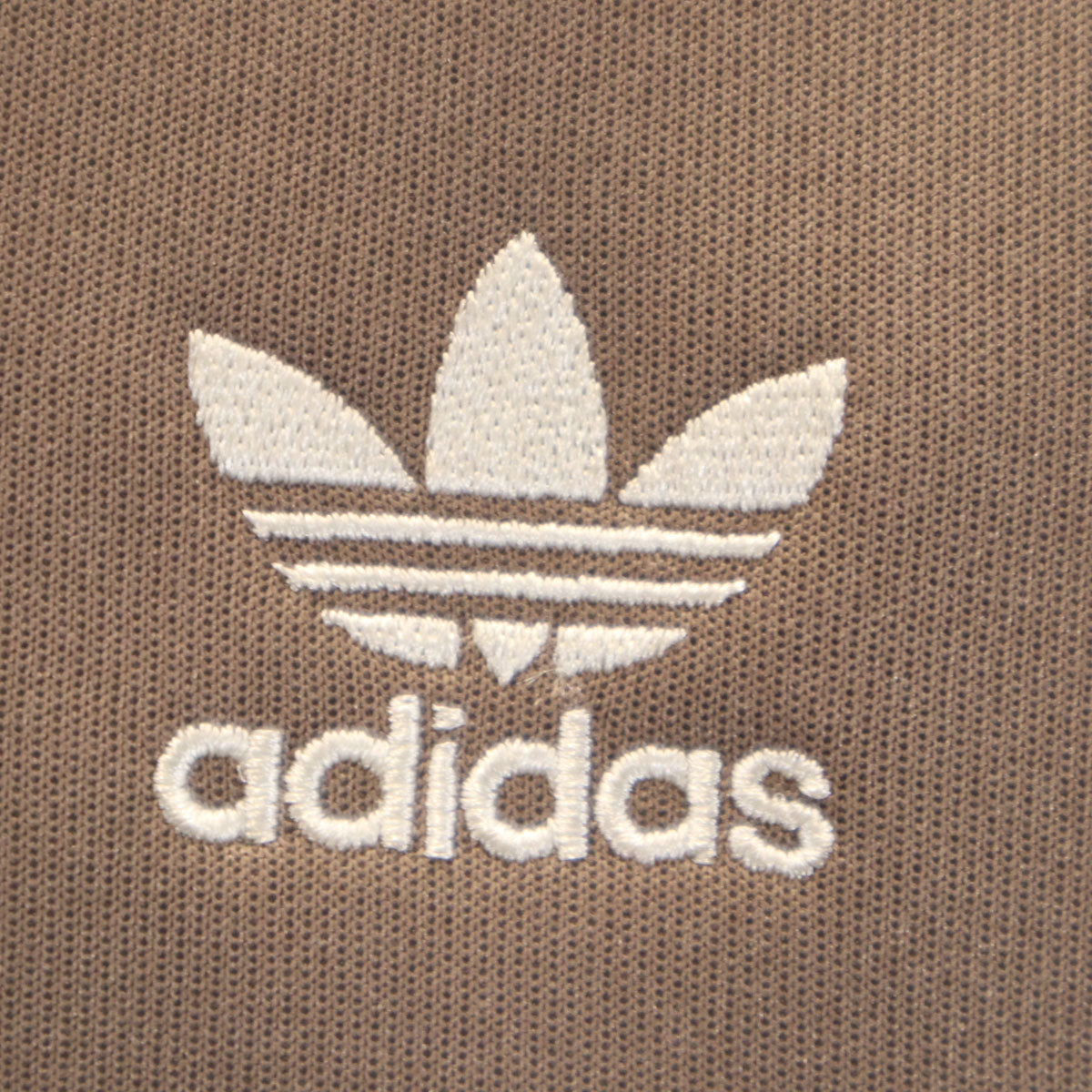 未使用 adidas アディダス トレフォイルロゴ トラックジャケット 上下 セットアップ L ベージュ系 ジャージ メンズ