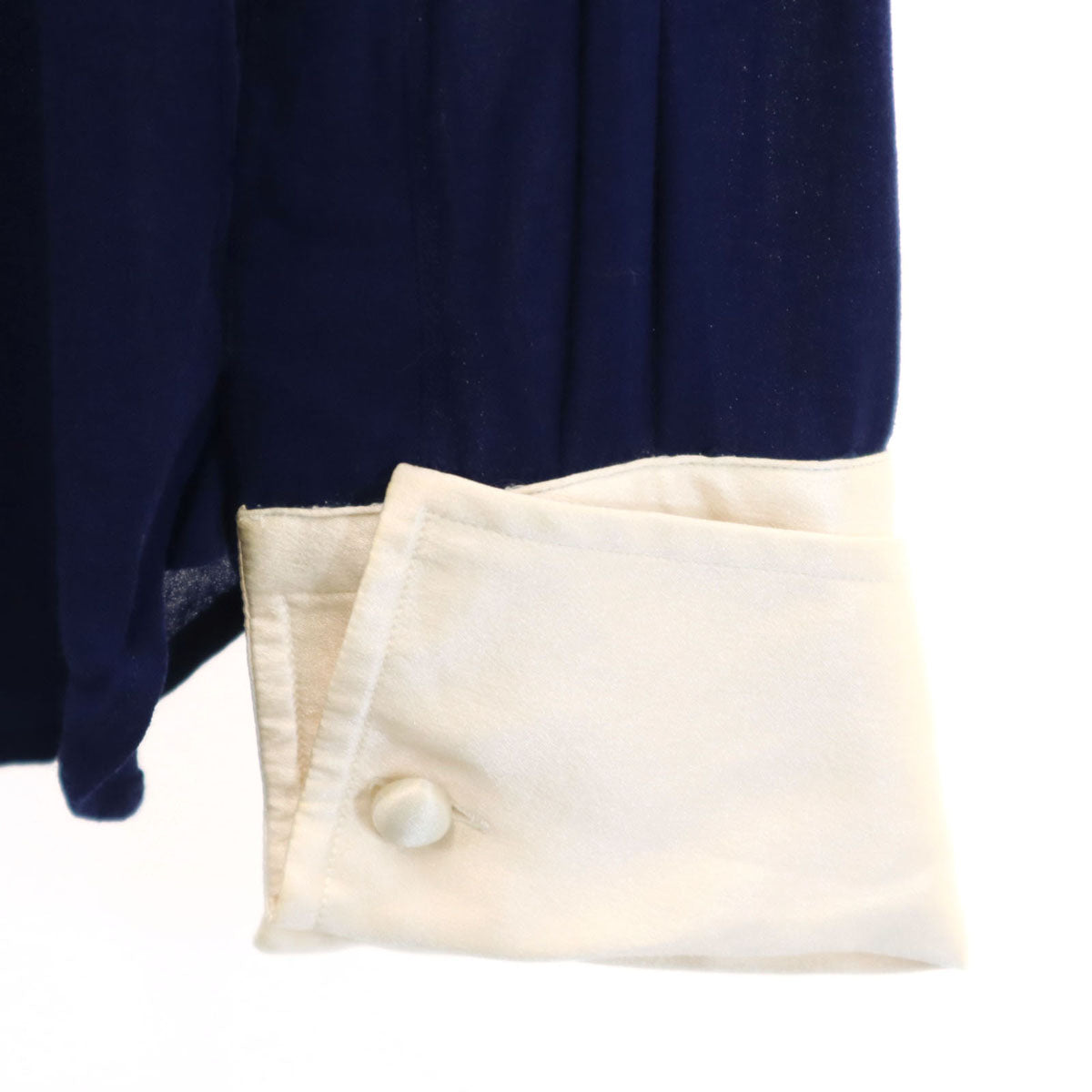 MARC JACOBS マークジェイコブス USA製 長袖 シアー シャツ ブルー レディース