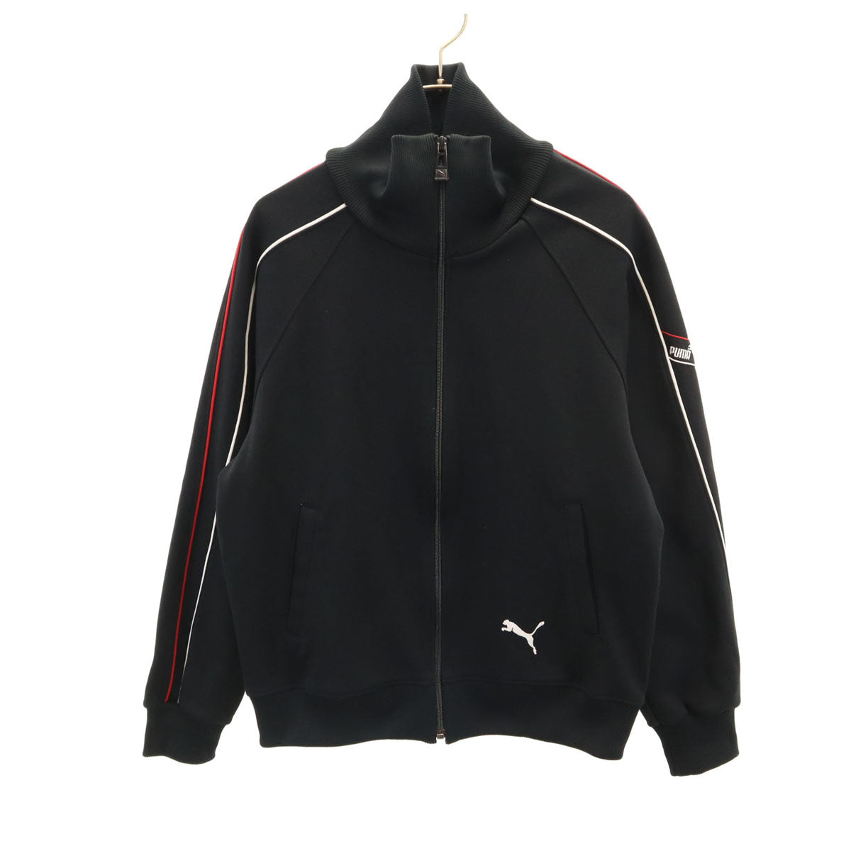 PUMA プーマ 日本製 トラックジャケット M ブラック ジャージ メンズ