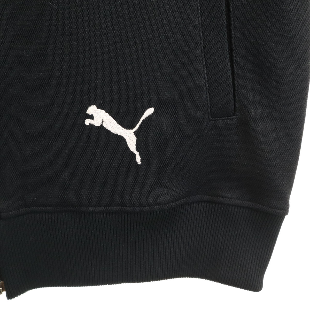 PUMA プーマ 日本製 トラックジャケット M ブラック ジャージ メンズ