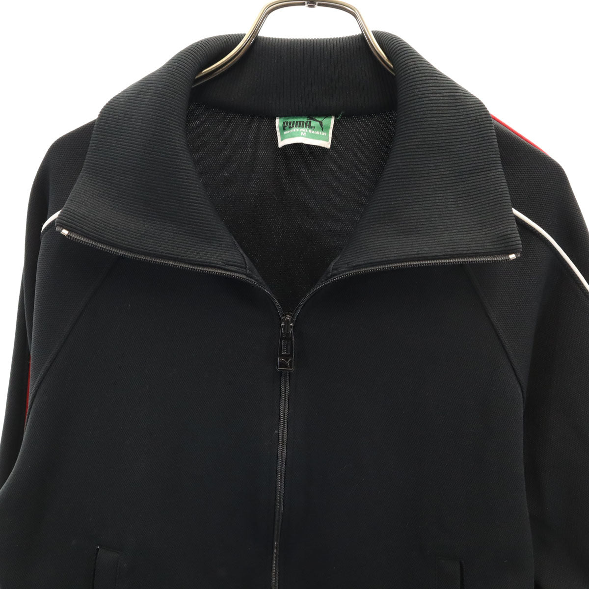PUMA プーマ 日本製 トラックジャケット M ブラック ジャージ メンズ