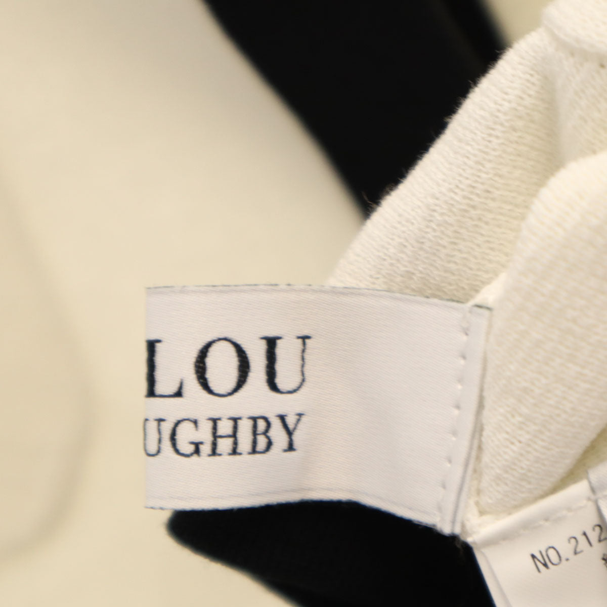 LOULOU WILLOUGHBY ルル ウィルビー 未使用 長袖 クロップド ニットカーディガン 2 アイボリー レディース