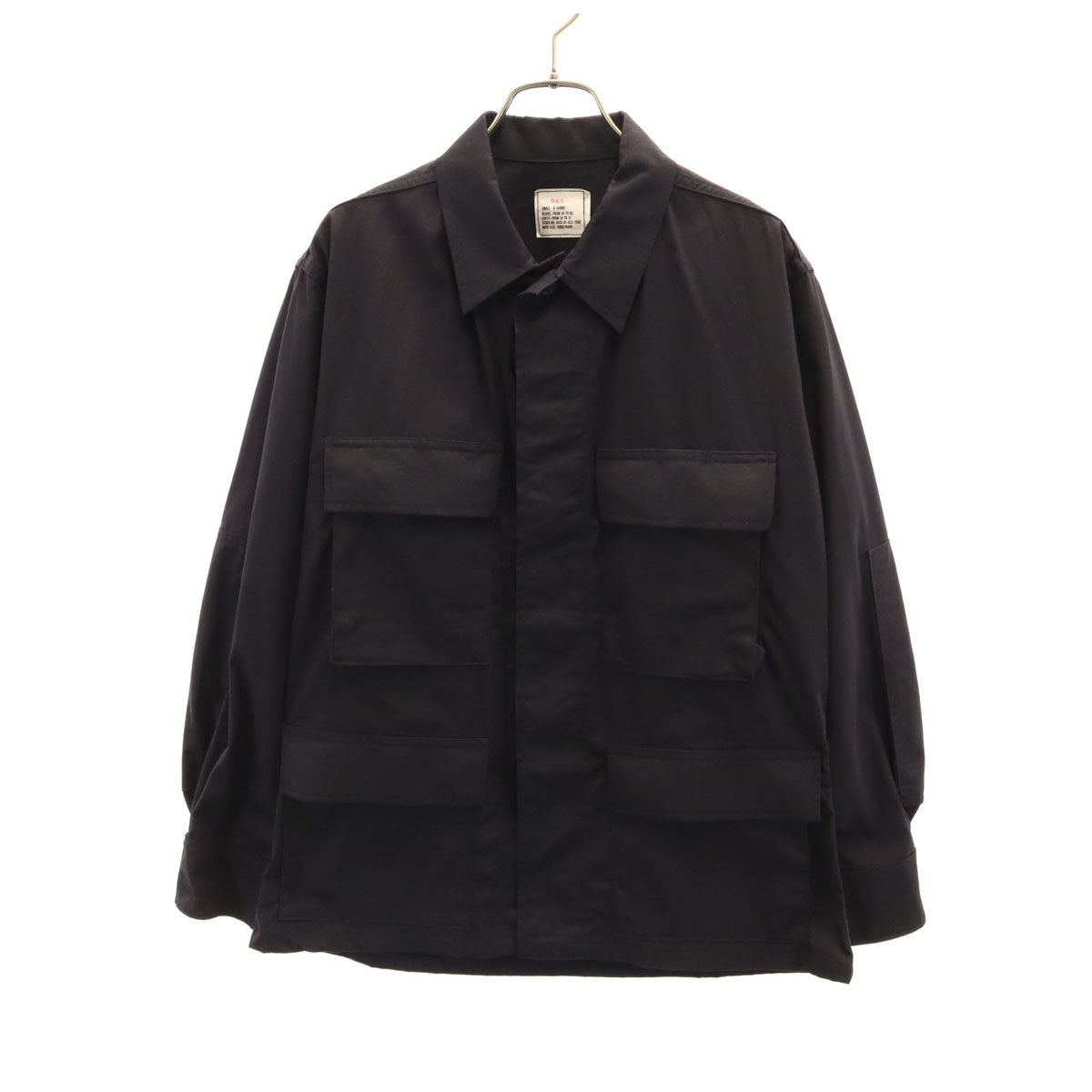 US ARMY アメリカ軍 90s BLACK357 オールド BDU ジャケット S ブラック ミリタリー メンズ
