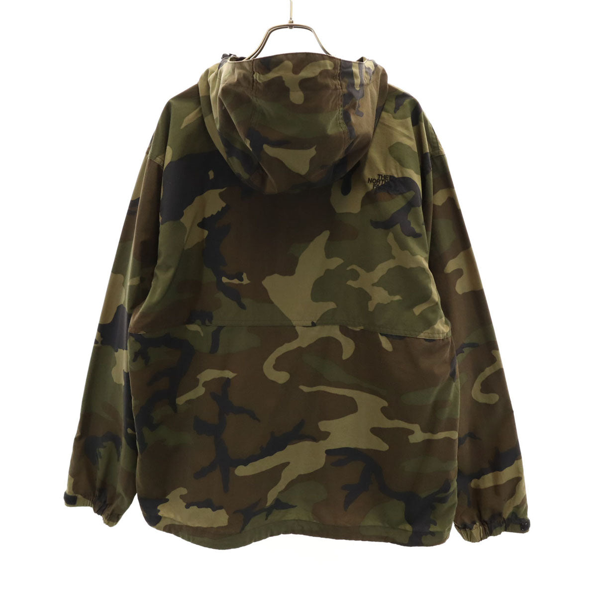 THE NORTH FACE ノースフェイス カモフラ柄 ノベルティコンパクト ジャケット L カーキ NP71535 アウトドア 迷彩 メンズ