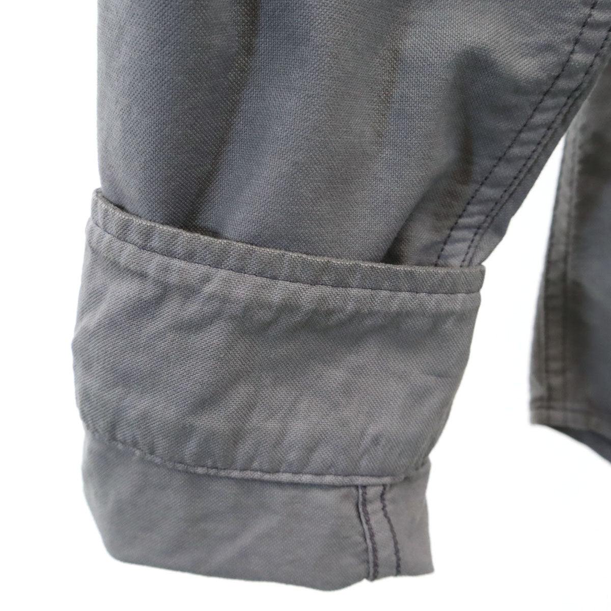 ARMANI EXCHANGE アルマーニエクスチェンジ 長袖 コットンシャツ L グレー メンズ