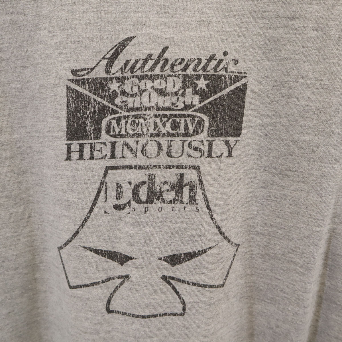 GOODENOUGH グッドイナフ 日本製 長袖 Tシャツ グレー ロンT メンズ