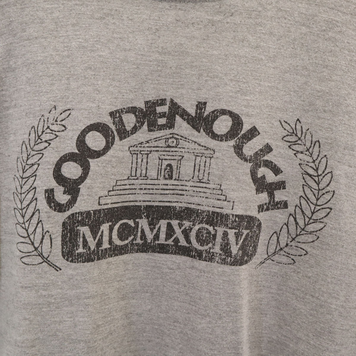 GOODENOUGH グッドイナフ 日本製 長袖 Tシャツ グレー ロンT メンズ
