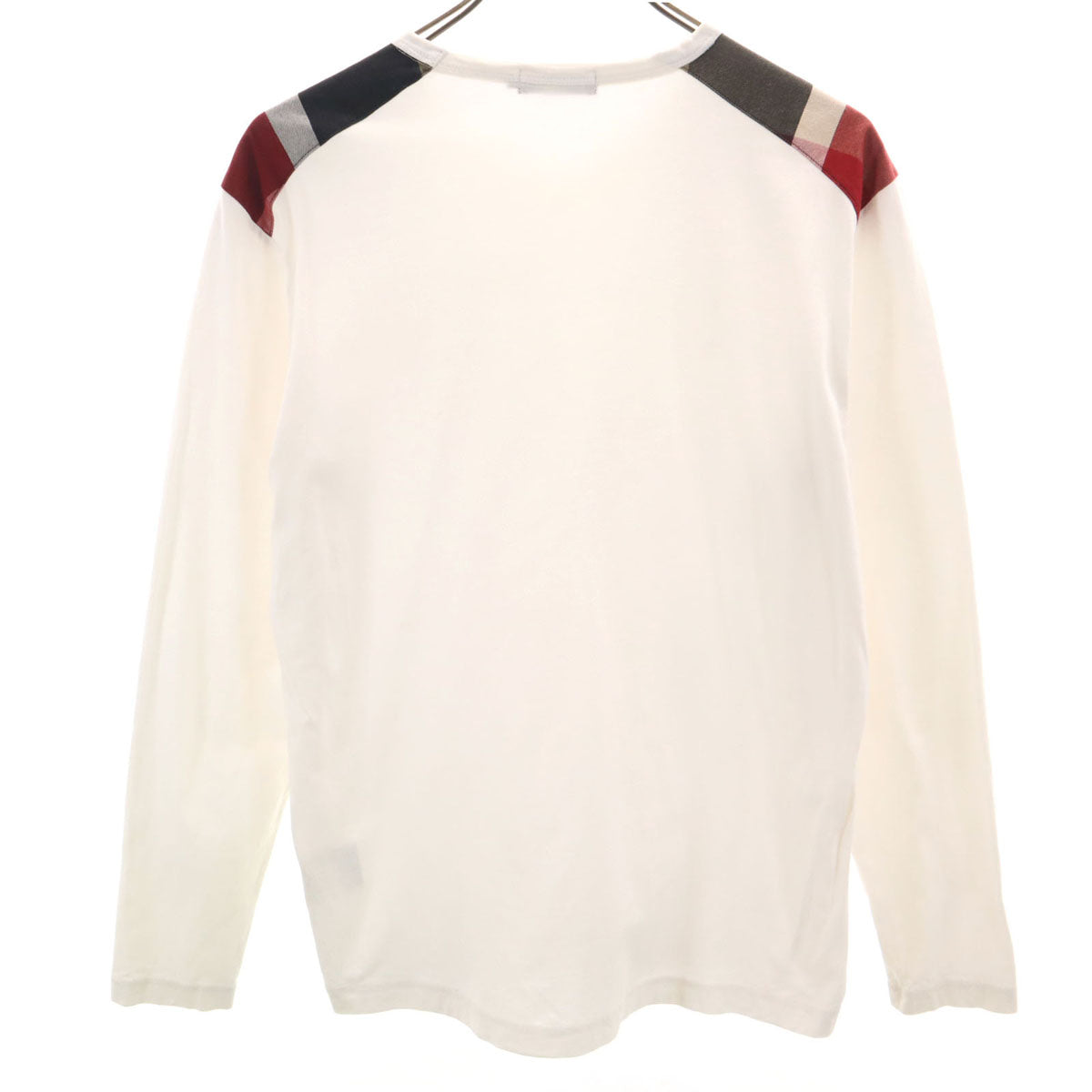 BLACK LABEL CRESTBRIDGE ブラックレーベルクレストブリッジ 日本製 長袖 Tシャツ 3 ホワイト ロンT メンズ