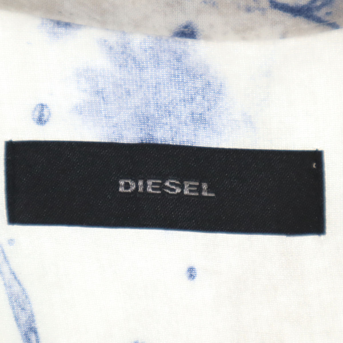 DIESEL ディーゼル 花柄 長袖 シャツ S ホワイト レディース