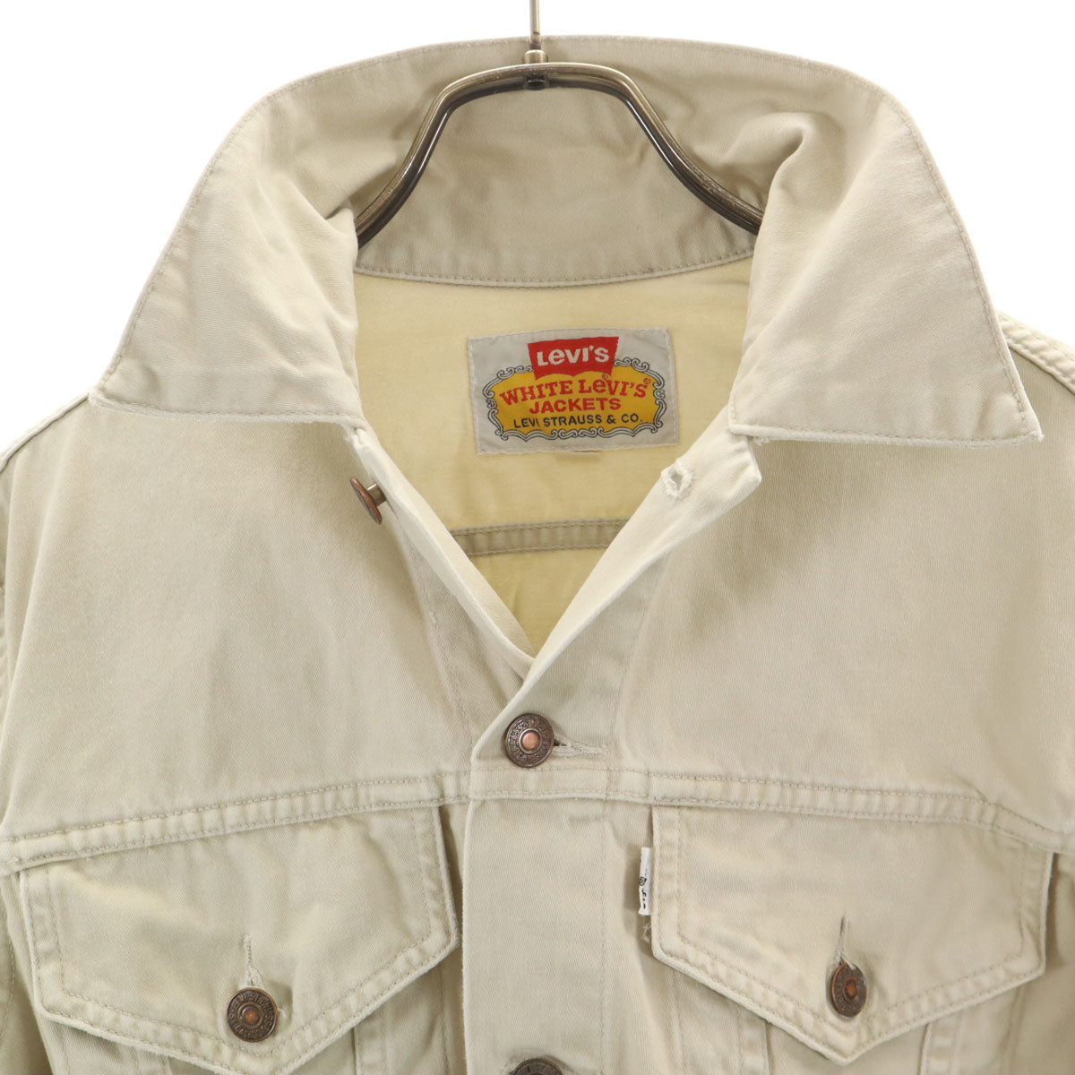 Levi's リーバイス 90s オールド トラッカー ジャケット 38 ベージュ メンズ