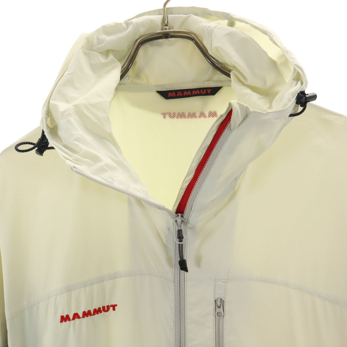 Mammut マムート SPLASH フーデッド ジャケット ベージュ ウインドブレーカー アウトドア メンズ