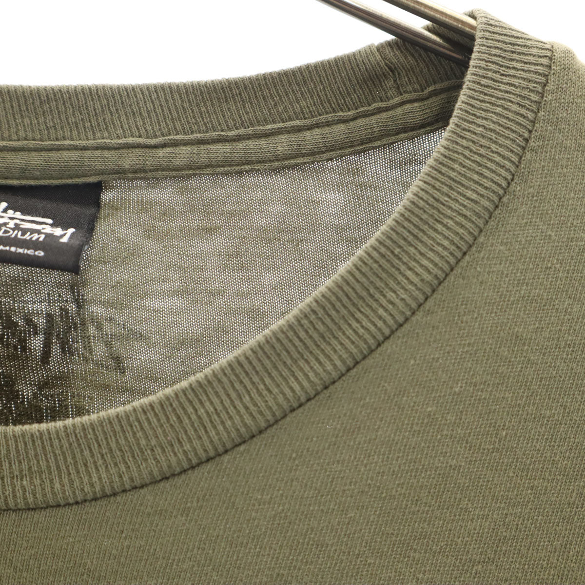 STUSSY ステューシー 半袖 Tシャツ M オリーブ メンズ