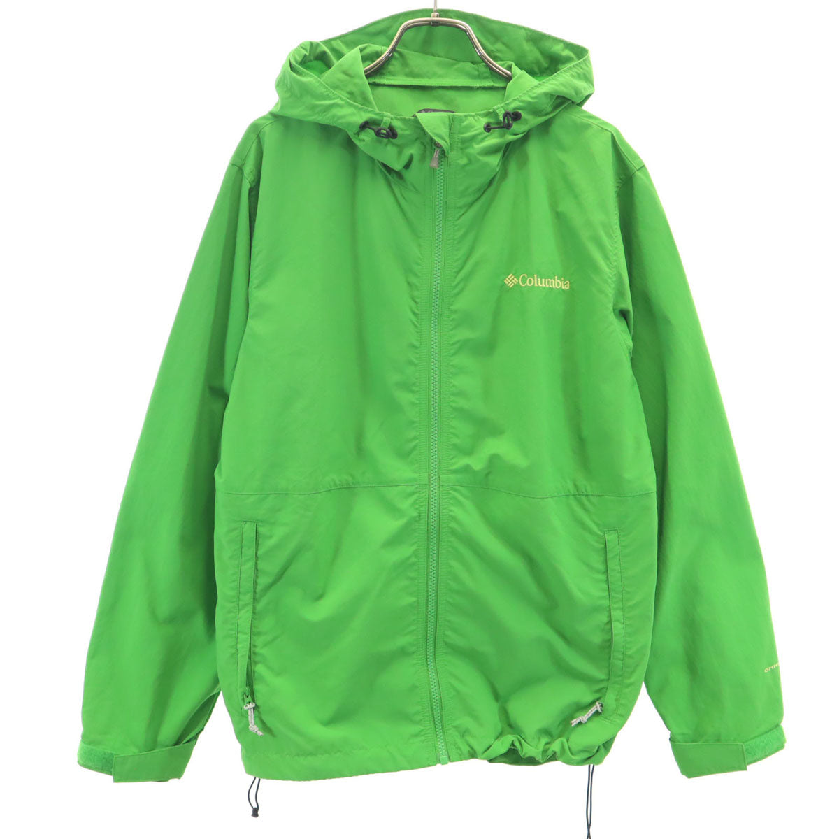 Columbia コロンビア ヘイゼン ジャケット L 黄緑 アウトドア ポケッタブル レディース