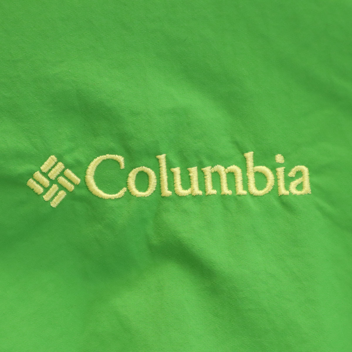 Columbia コロンビア ヘイゼン ジャケット L 黄緑 アウトドア ポケッタブル レディース