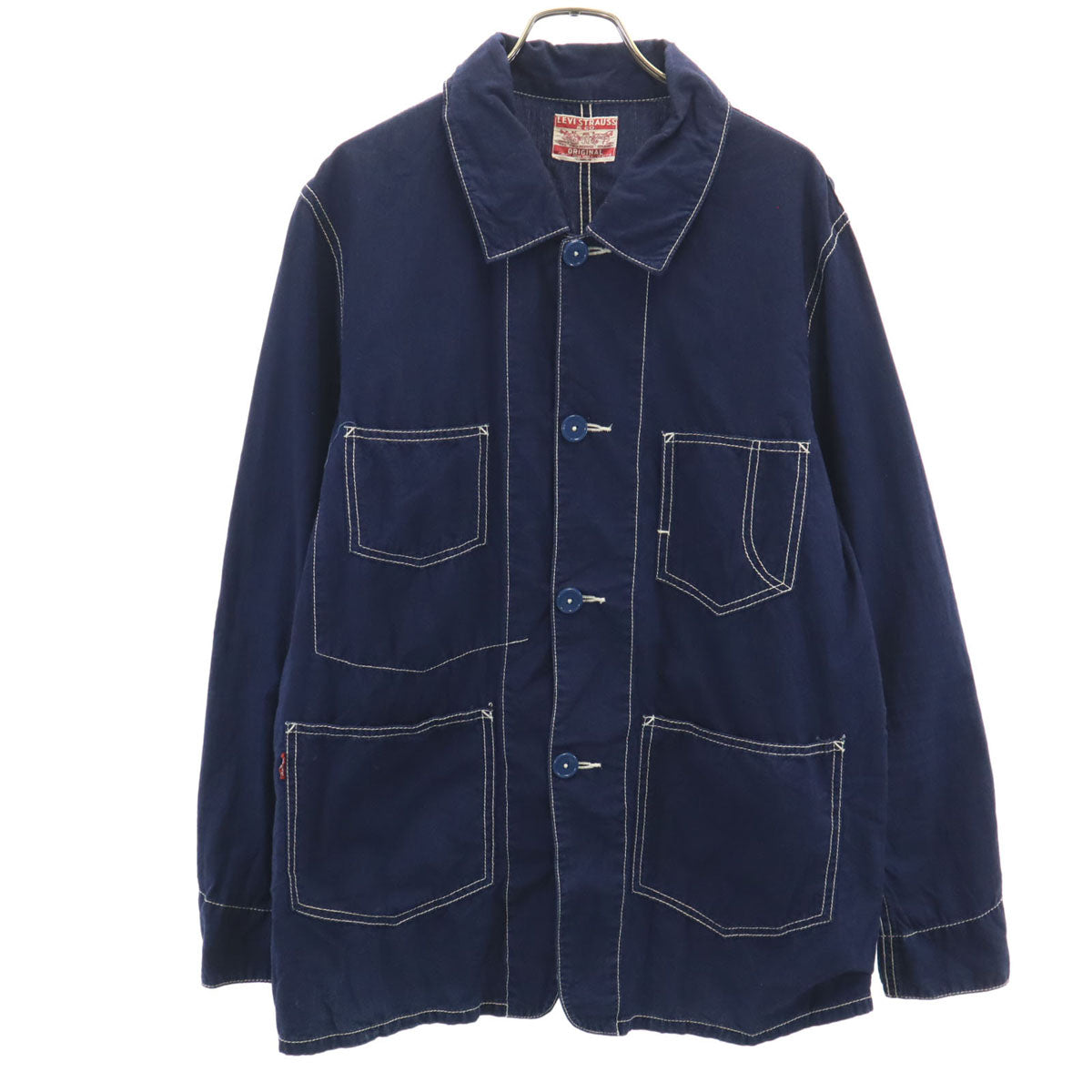 Levi's リーバイス カバーオール M ネイビー メンズ