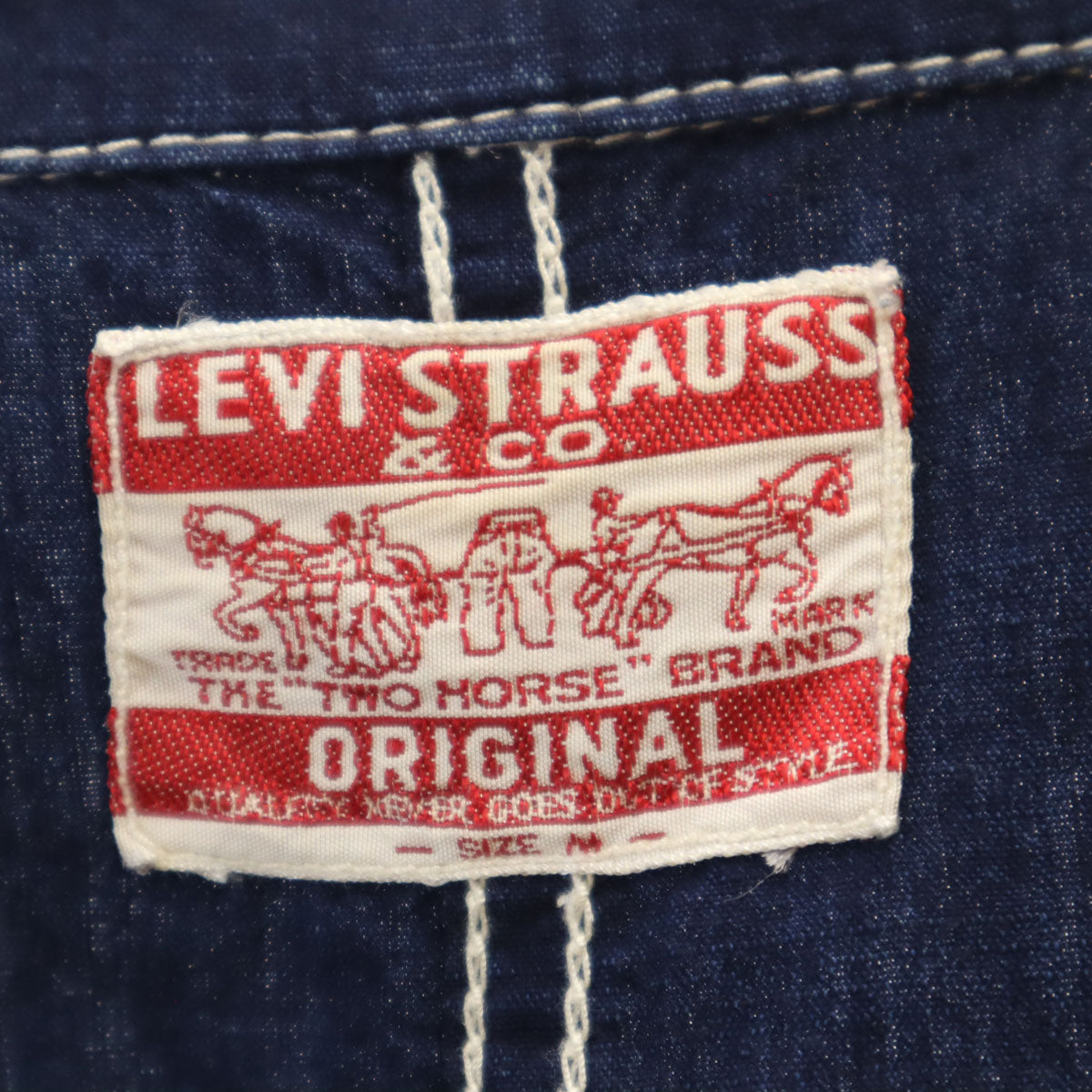 Levi's リーバイス カバーオール M ネイビー メンズ