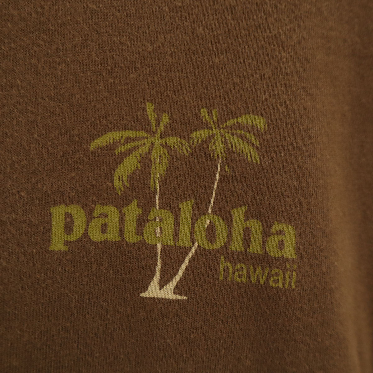patagonia パタゴニア バックロゴ 半袖 Tシャツ L ブラウン アウトドア パタロハ メンズ