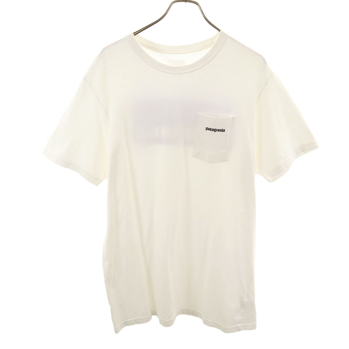 patagonia パタゴニア バックロゴ 半袖 Tシャツ L ホワイト 38910SP16 アウトドア メンズ