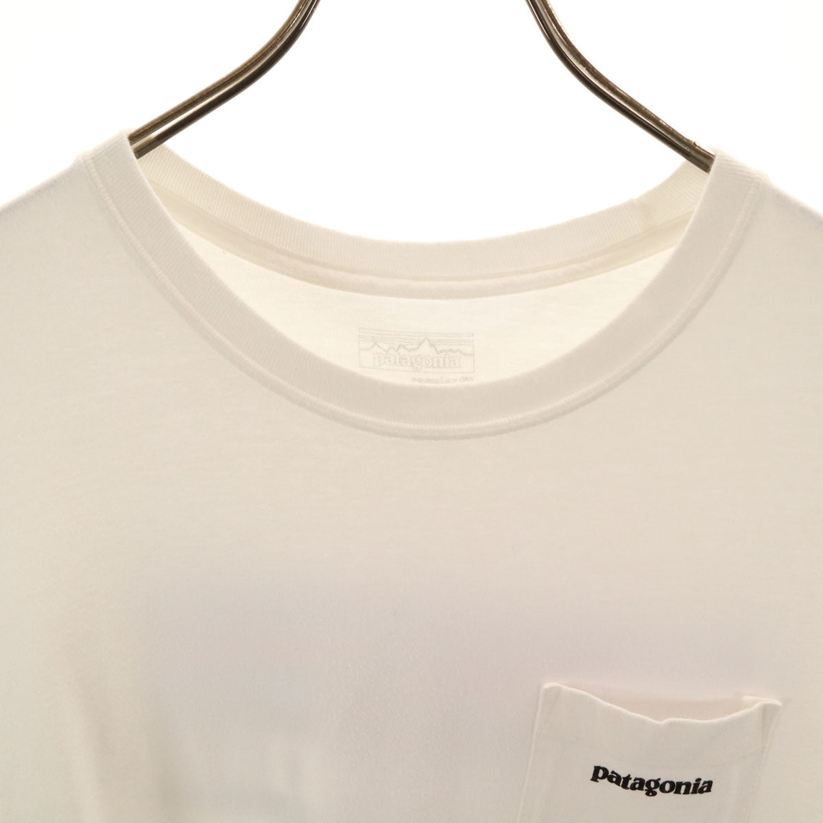 patagonia パタゴニア バックロゴ 半袖 Tシャツ L ホワイト 38910SP16 アウトドア メンズ