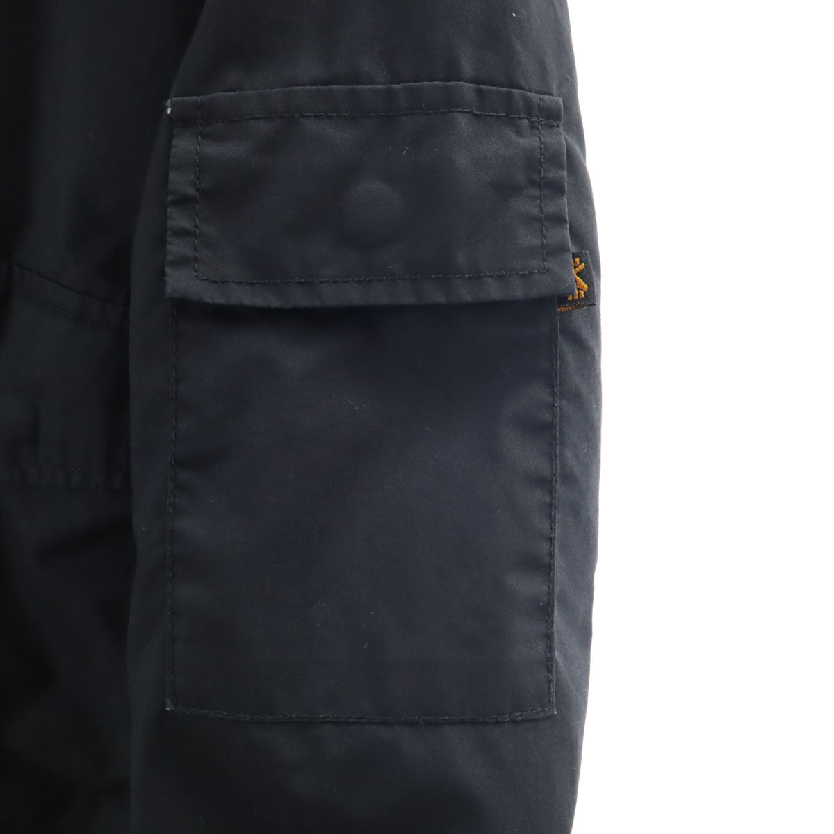 ALPHA INDUSTRIES INC アルファインダストリーズ ジップジャケット XS ブラック メンズ