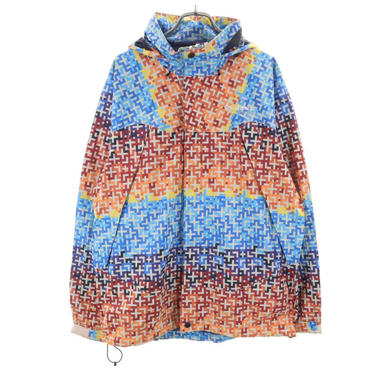 Columbia コロンビア アウトドア フード ナイロンジャケット S メンズ
