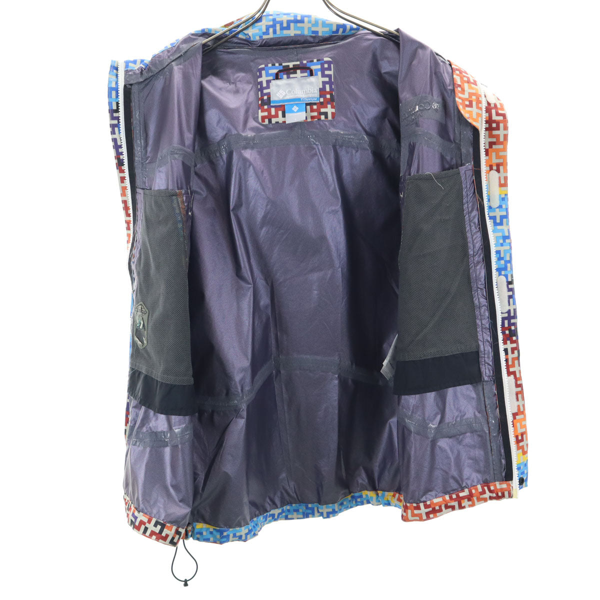 Columbia コロンビア アウトドア フード ナイロンジャケット S メンズ