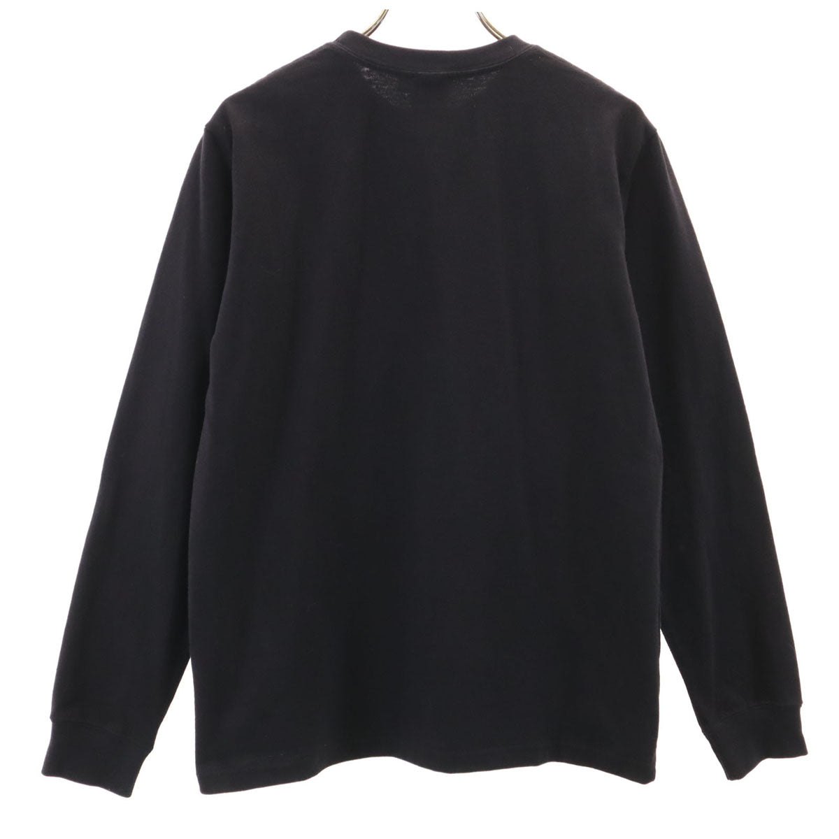 THE NORTH FACE ノースフェイス 長袖 ヌプシ コットン Tシャツ M ブラック NTW82135 アウトドア ロンT レディース