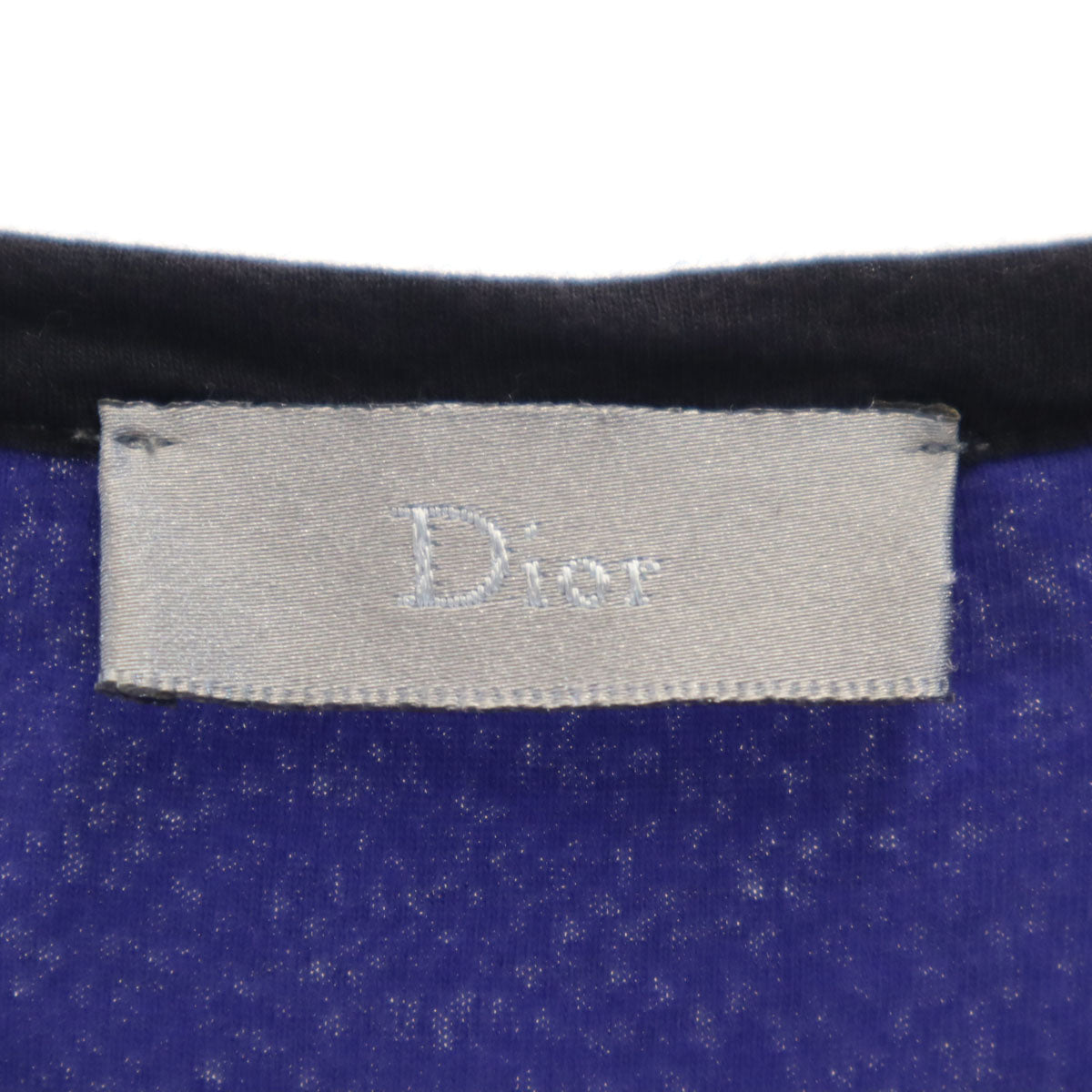 Dior ディオール 半袖 Vネック Tシャツ M ブラック レディース